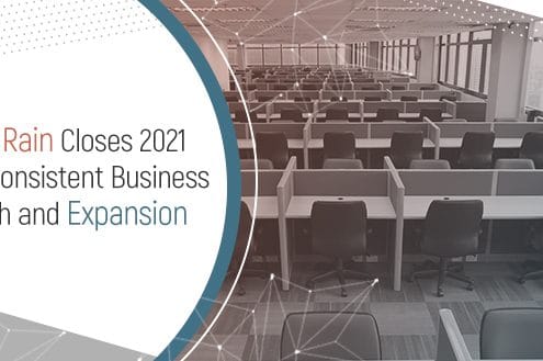 Sales Rain Closes 2021 with Consistent Business Growth and Expansion