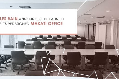 Sales Rain Announces the Launch of its Redesigned Makati Office