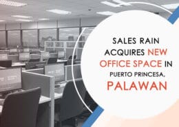 Sales Rain Acquires New Office Space in Puerto Princesa, Palawan