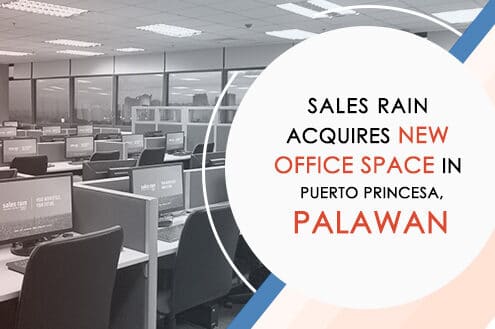 Sales Rain Acquires New Office Space in Puerto Princesa, Palawan