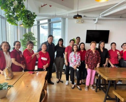 Sales Rain Hosts Successful Meeting with REBAP Leadership, Showcasing Innovative Office Solutions